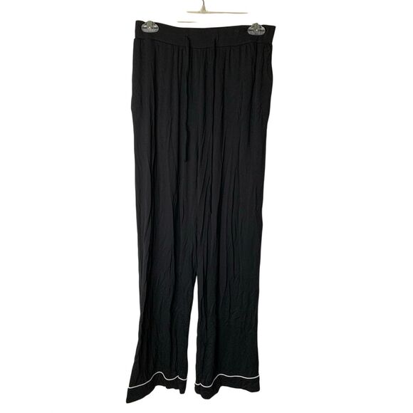 Cozy Earth bamboo knit pajamas black women's size medium - Picture 2 of 4